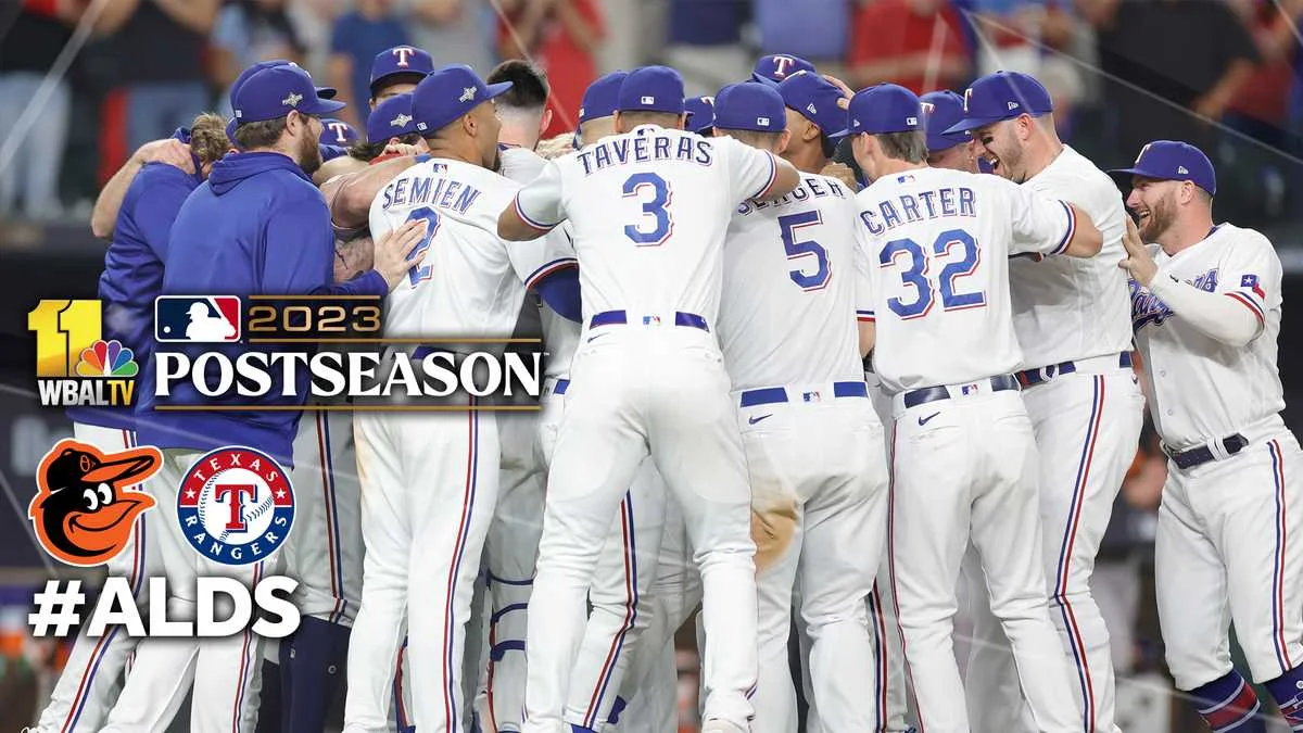 "Rangers Sweep Orioles, Advance to ALCS"