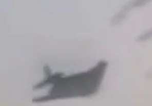 F-117 silhouette drone spotted over Russian refinery during Ukrainian strike