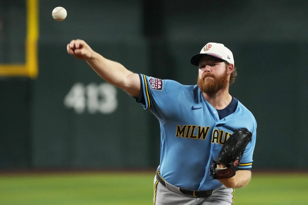 Brewers’ Woodruff to miss rest of season after capsule shoulder surgery