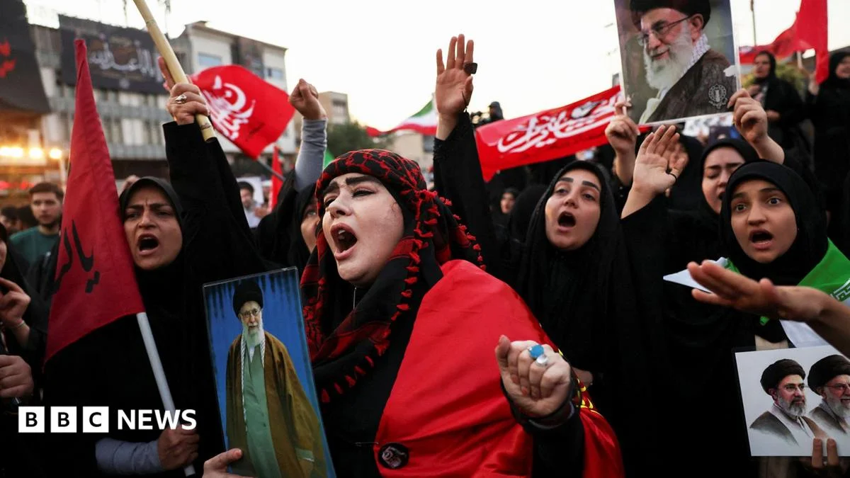 Tehran hosts a sweeping, political farewell as Khamenei's funeral unfolds