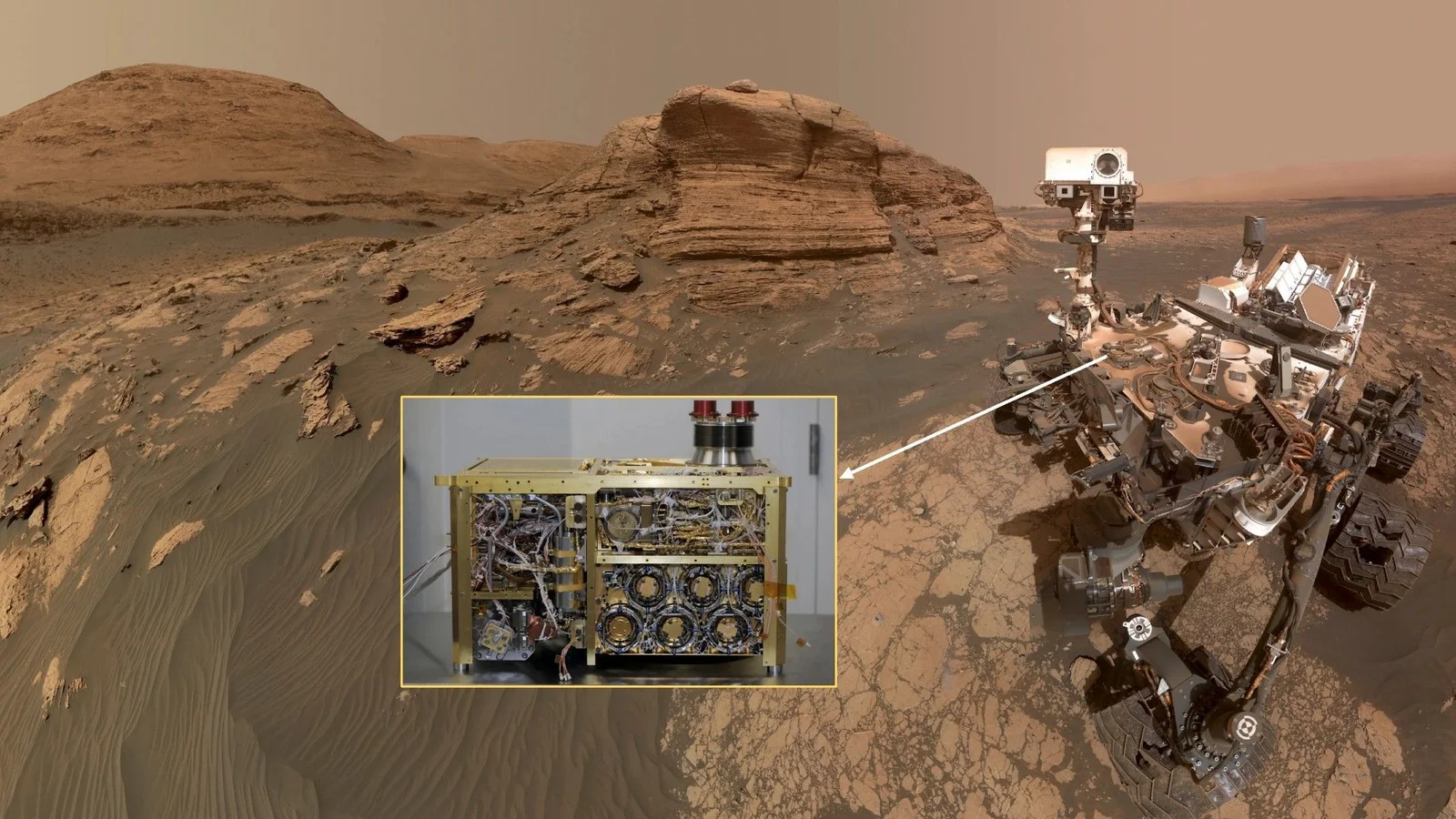 Curiosity Finds Diverse Martian Organics, But Life’s Origins Remain Unclear