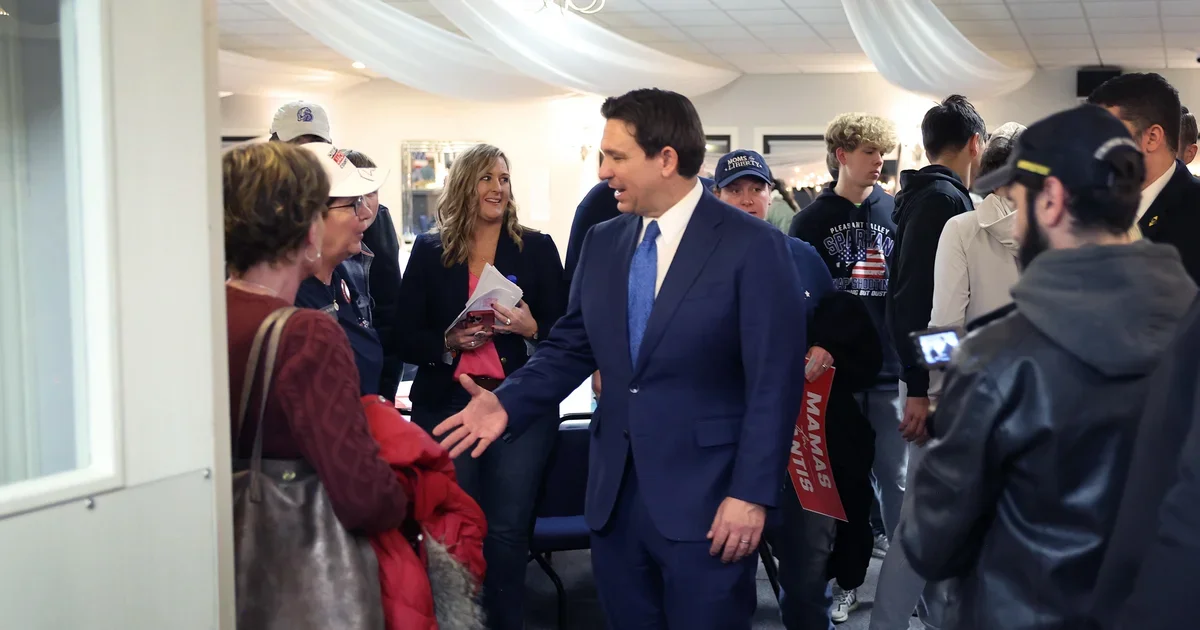 "DeSantis Faces Make-or-Break Moment in Iowa as Presidential Campaign Intensifies"