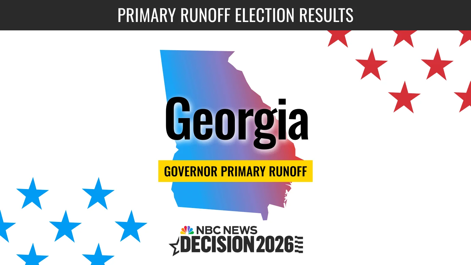 Georgia GOP Governor Runoff: Jackson Edges Jones in Early Results