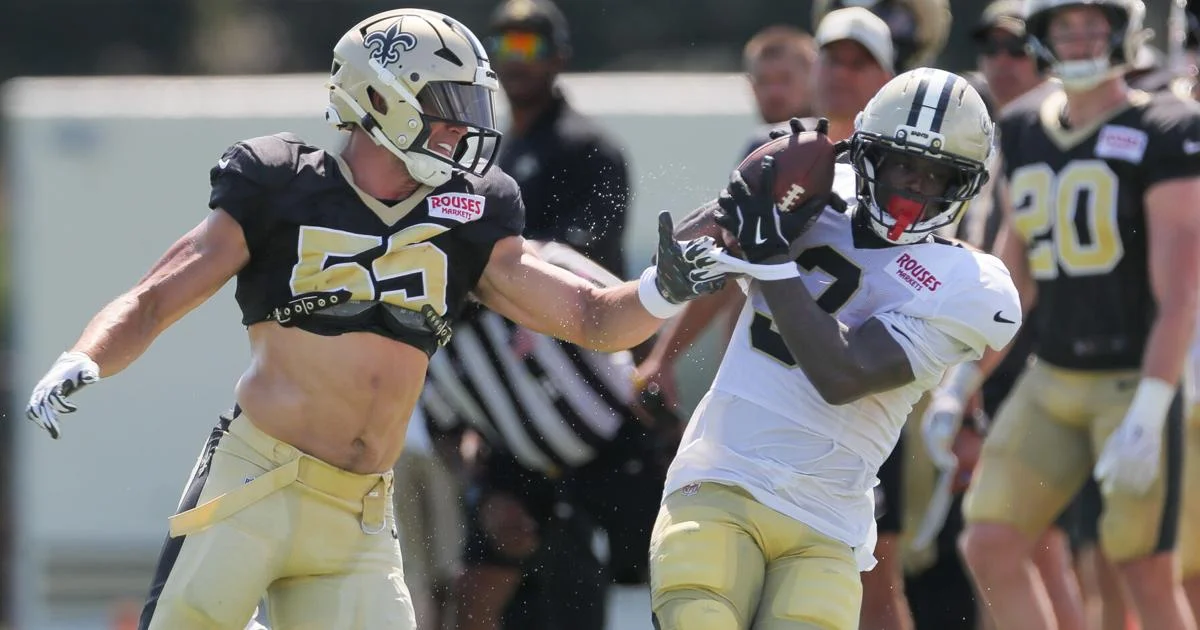 Saints offense shines in padded practice as camp progresses