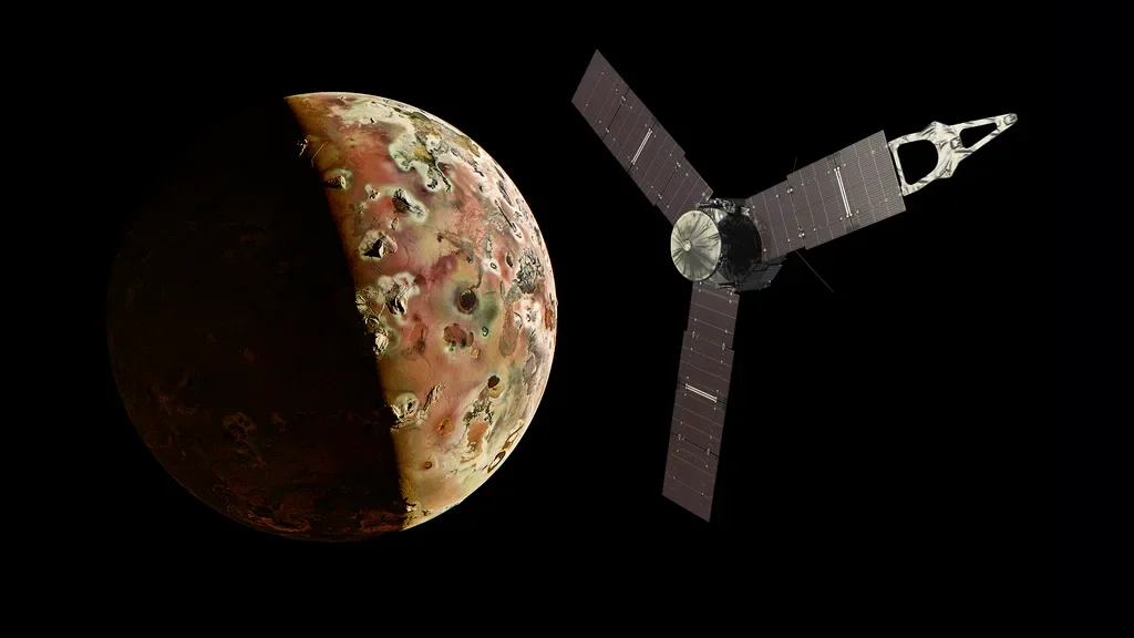 Juno uncovers buried heat beneath Io's volcanic crust