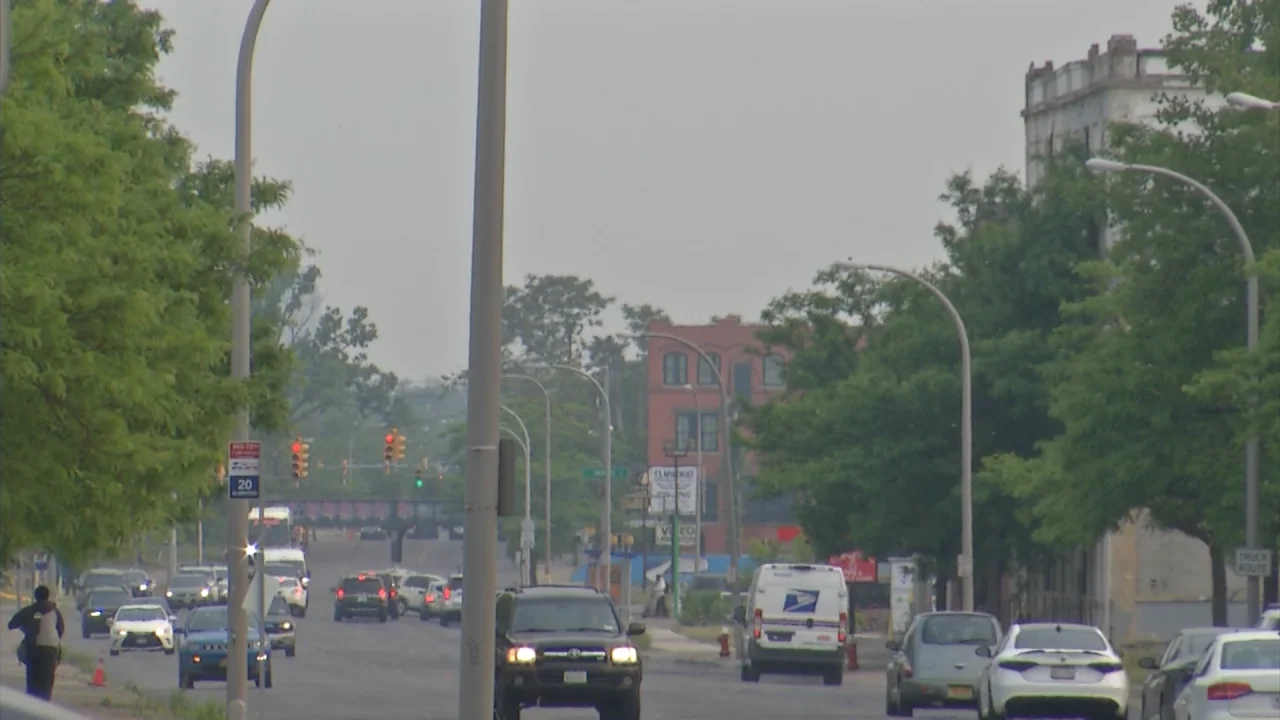 Canadian Wildfires Cause Hazy Skies and Air Quality Alerts Across U.S.