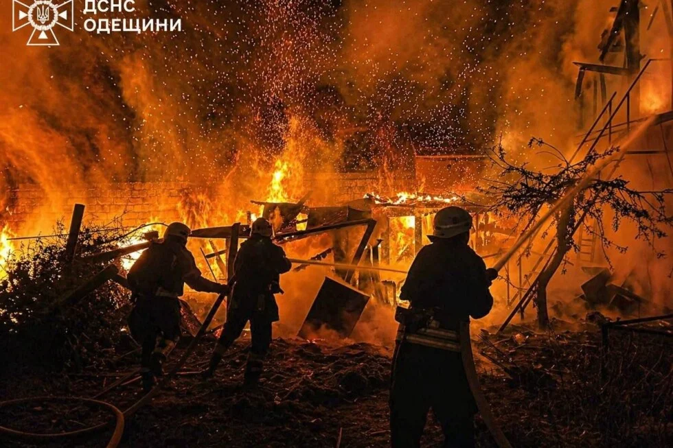 Drones widen Ukraine’s reach as Russian oil facility burns