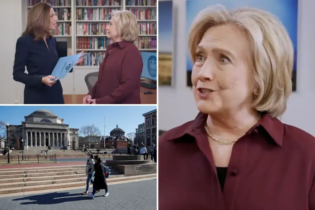 Hillary Clinton's Columbia foreign policy course announcement backfires with viral mockery.