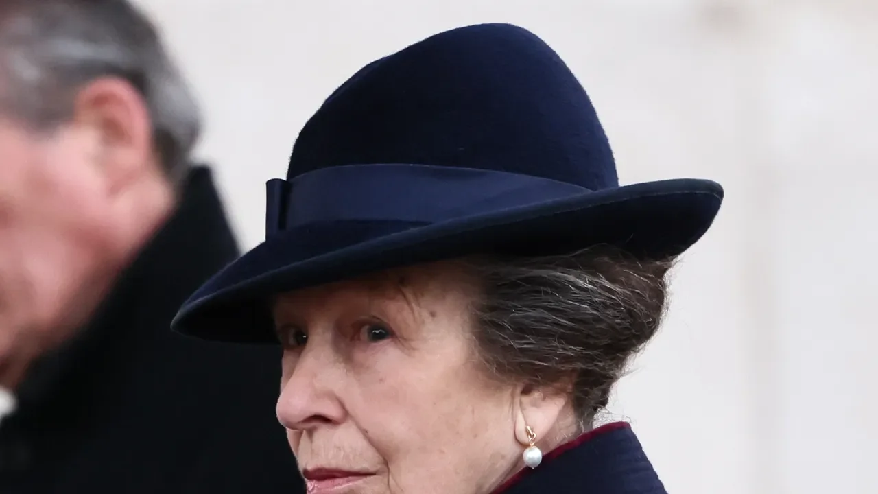 Princess Anne Honors Anzac Day in a Timeless Gold Ribbon Brooch