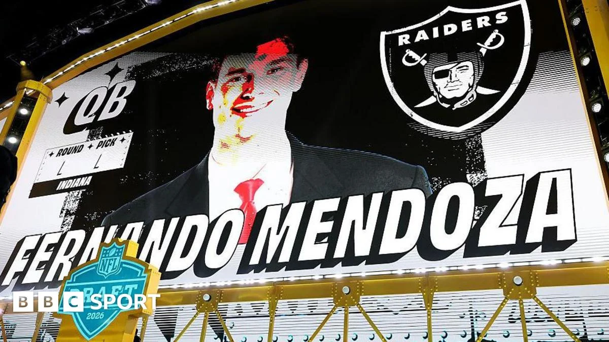 Raiders land Mendoza with No. 1 pick after Heisman-winning season