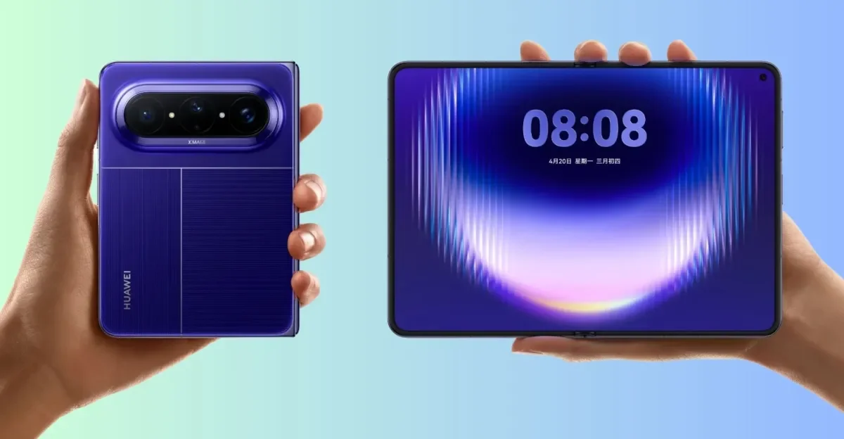 Huawei launches the first wide-foldable phone in China, edging rivals to market
