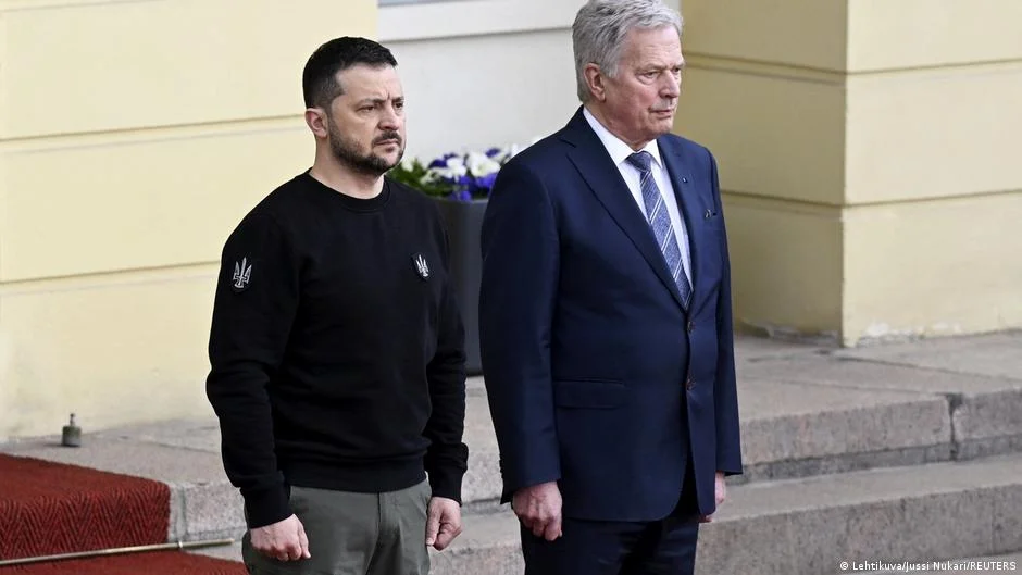 Zelenskyy attends Nordic summit in Helsinki.