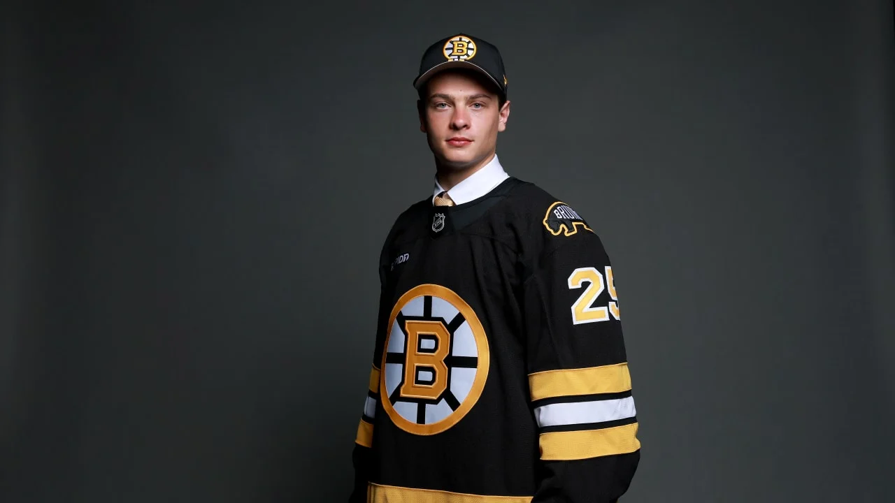 Bruins sign James Hagens to a three-year entry-level contract