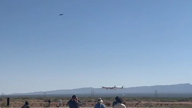 Virgin Galactic's Successful Space Tourism Test Flight.