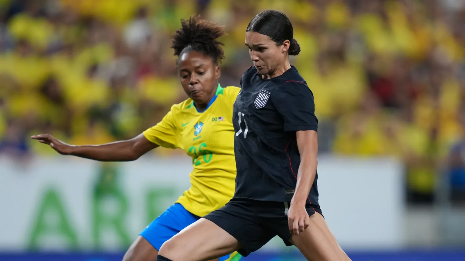 Wilson Shines as USWNT Edge Brazil in Chaotic 1-0 Clash