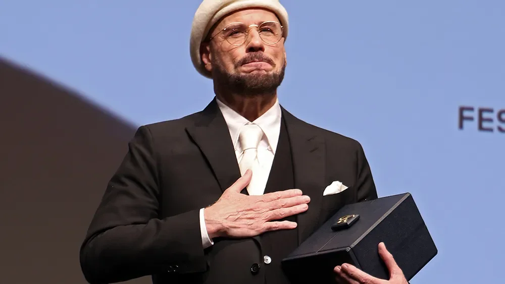 Travolta Earns Cannes’ Lifetime Honor Ahead of Debut Film’s Apple TV Release