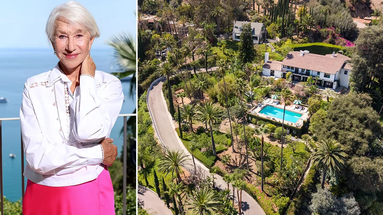 Mirren’s Hollywood Hills Estate Hits the Market for $12M