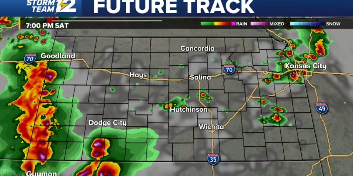 Weekend Weather Update: Storms and Showers Across Multiple States