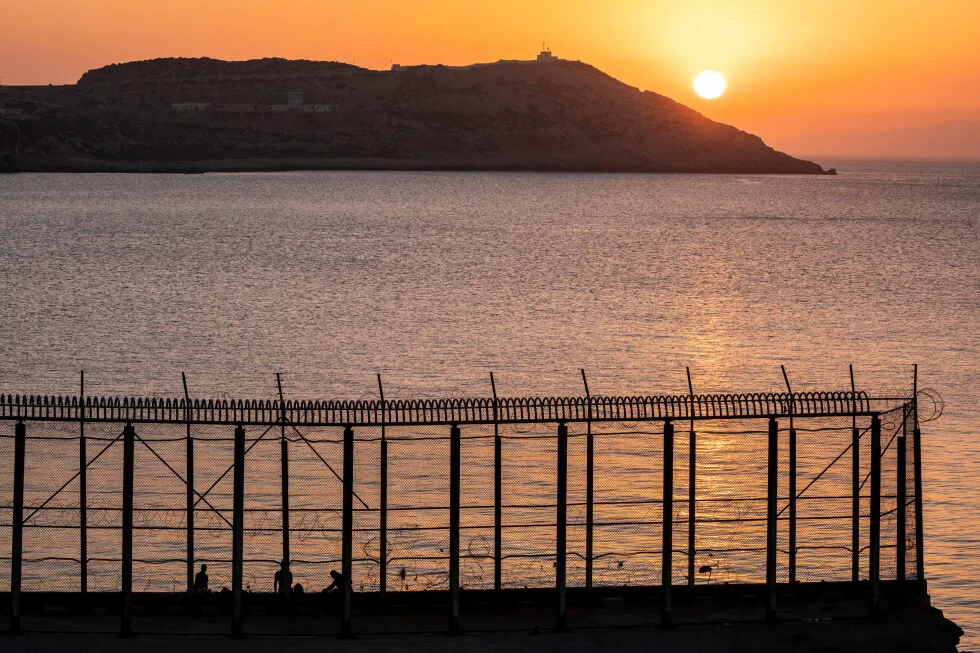 Hundreds swim from Morocco toward Ceuta, testing Spain's North African enclave