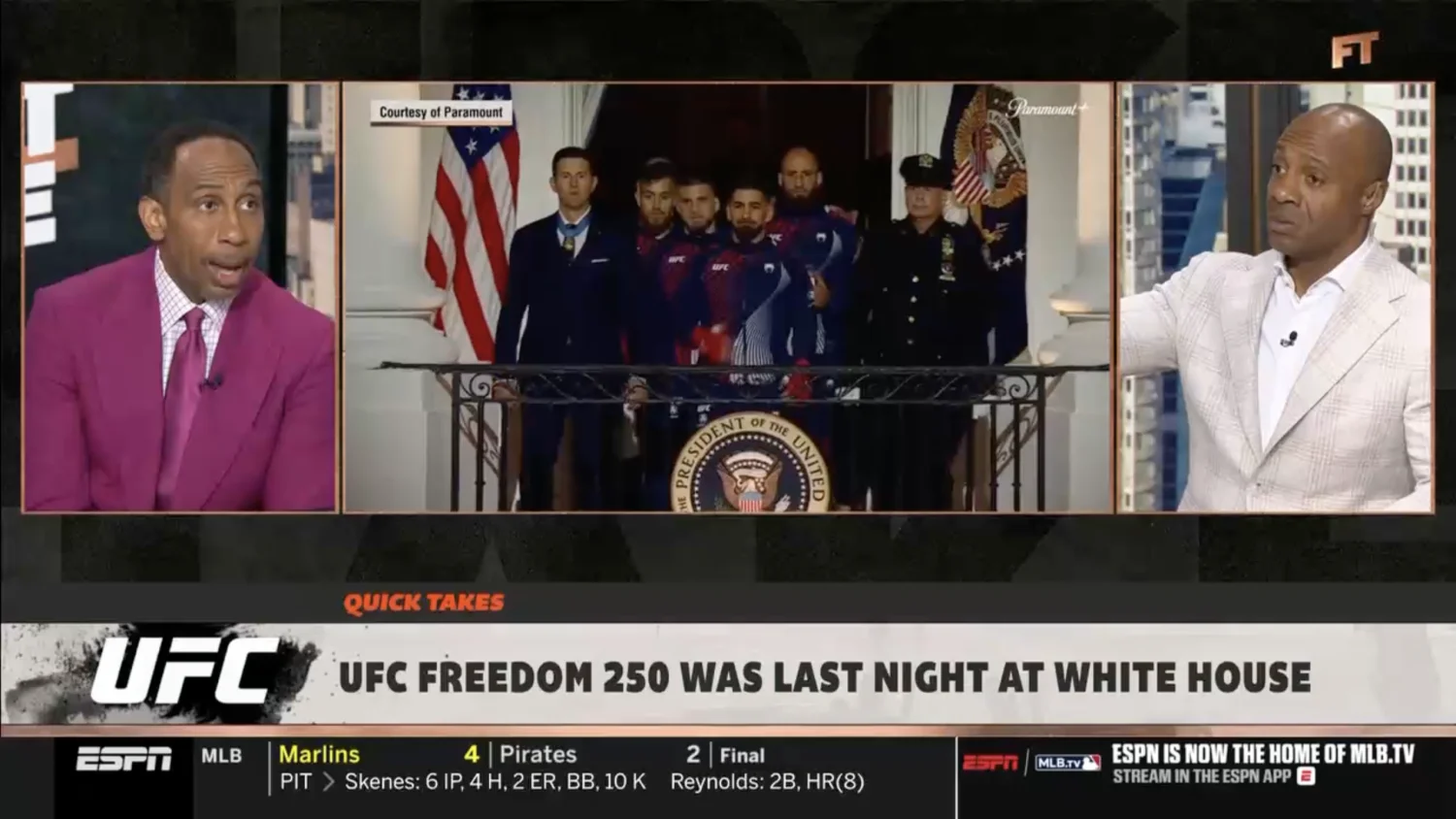 White House UFC Night Crowned Better Than NBA Finals, Williams Says