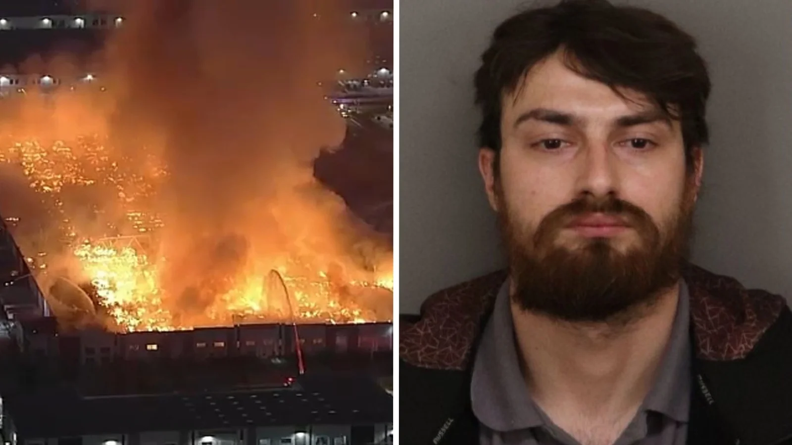 Ontario Arson Suspect Faces Serious Charges in Massive California Warehouse Blaze