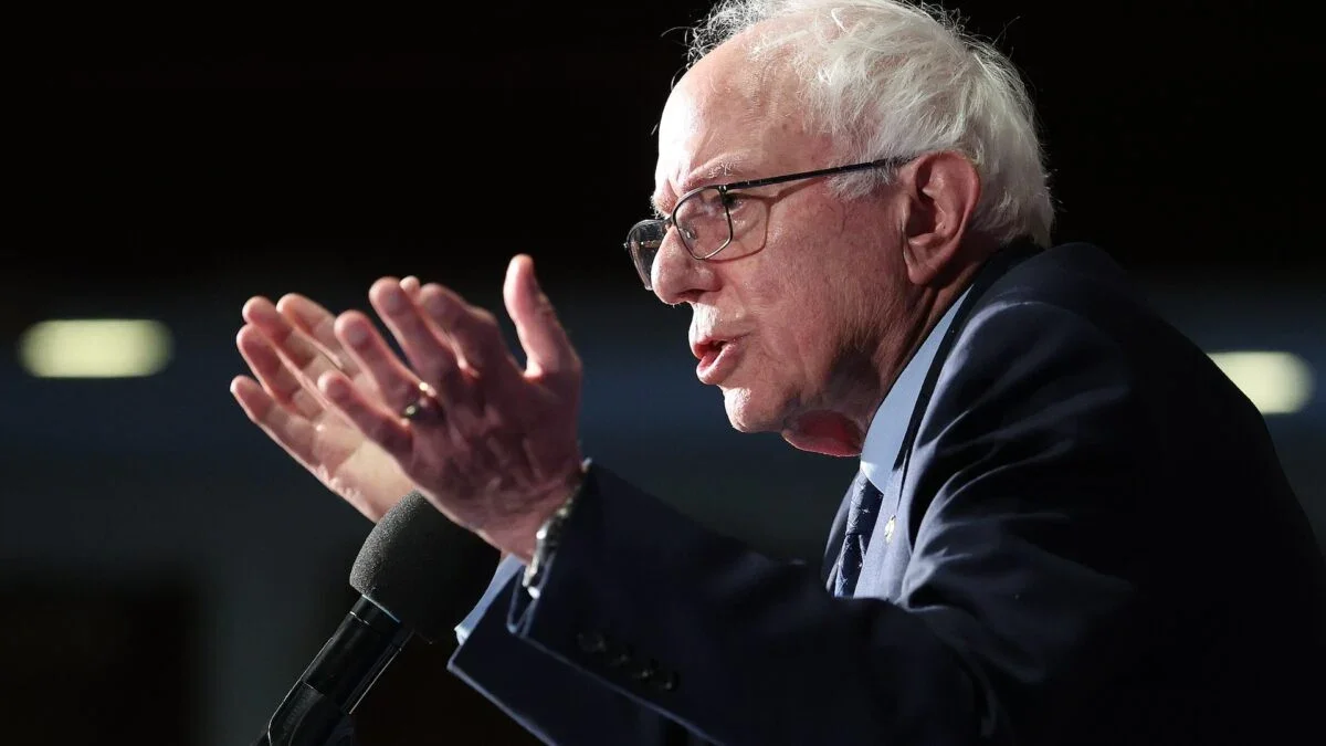 Sanders pushes public AI dividend: $1,000 a year for Americans