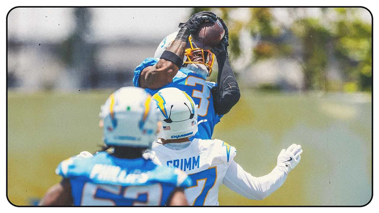 Herbert and James Shine on Day 2 of Chargers Minicamp