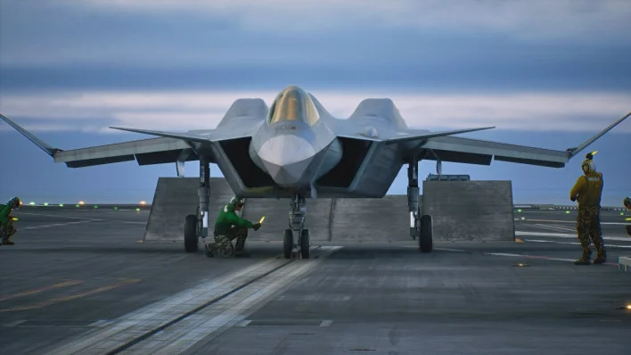 Ace Combat 8 Introduces the FA-36 Game, a Tailless Carrier Fighter with 3D Thrust Vectoring