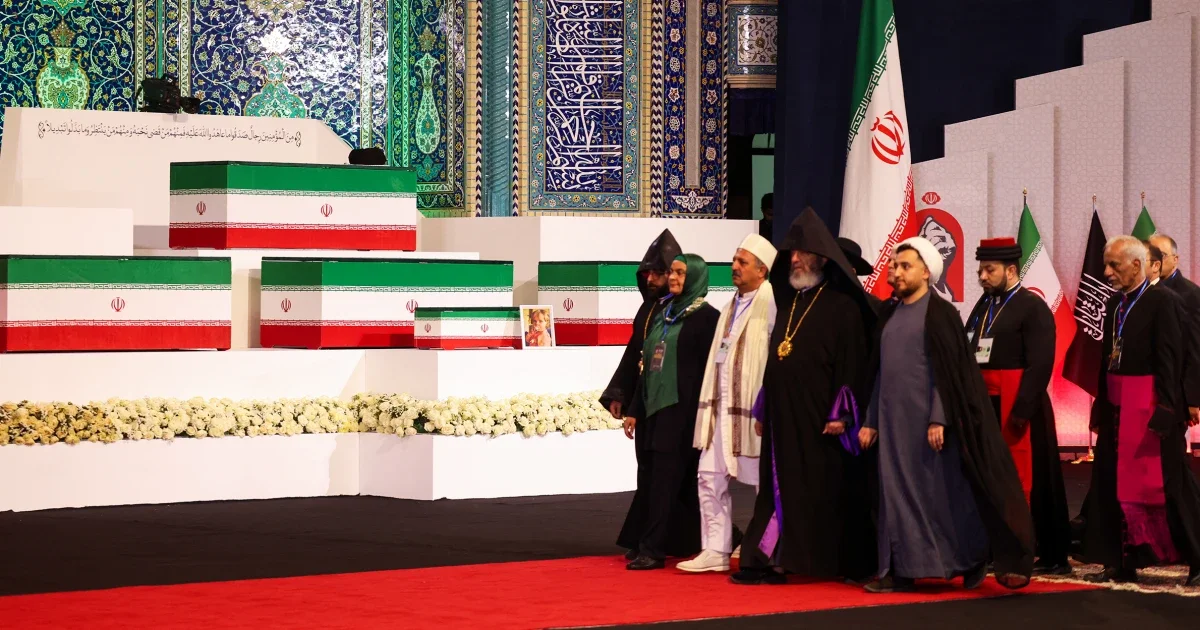 Iran readies a sprawling funeral spectacle to signal regime resilience