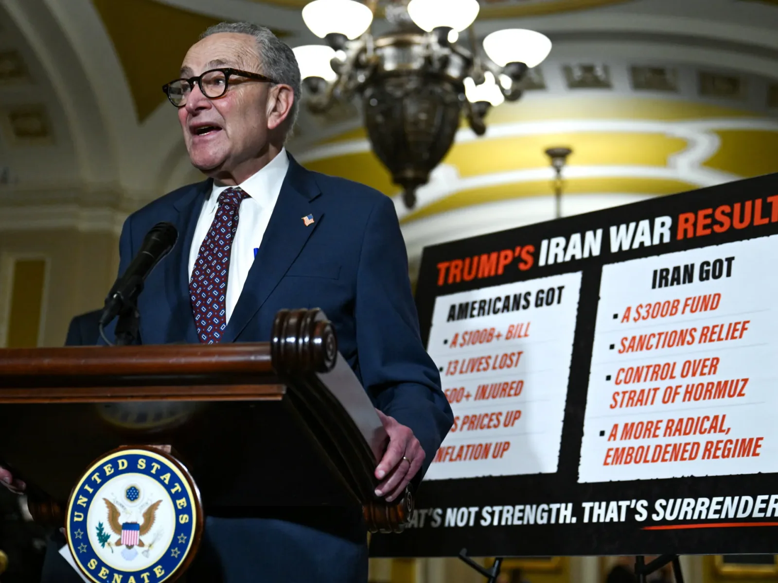 Senate Democrats stall defense bill over Iran war push and Israel integration