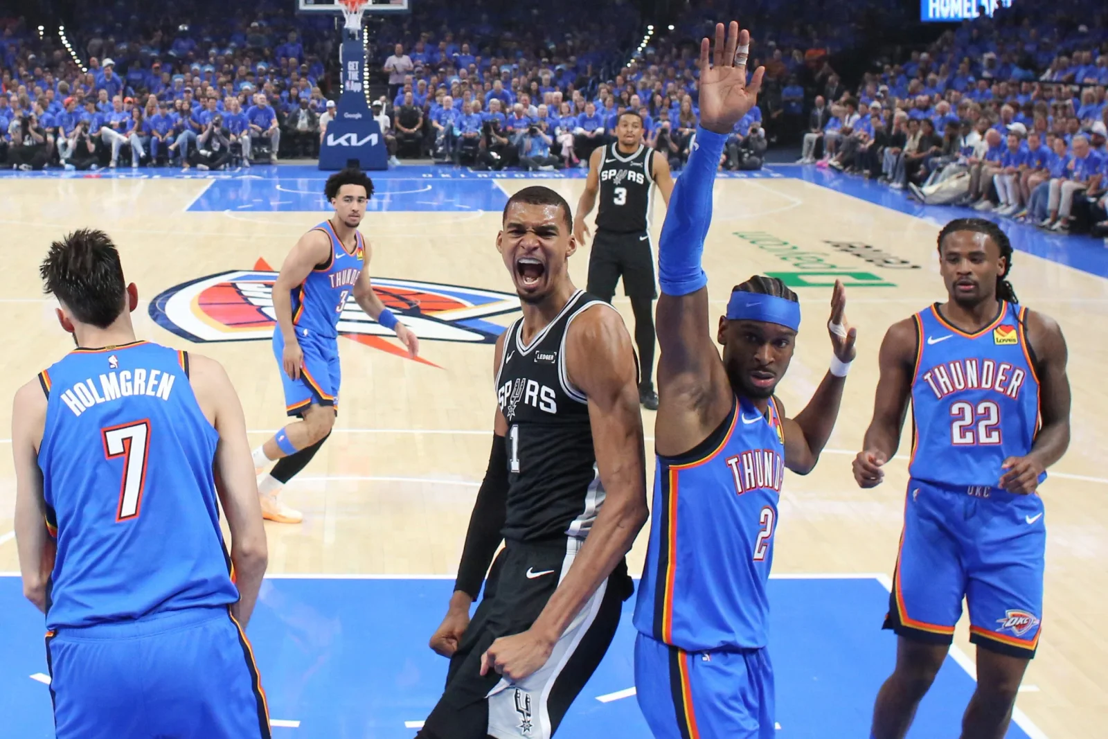 Spurs-Thunder WCF opens with record West Finals viewership