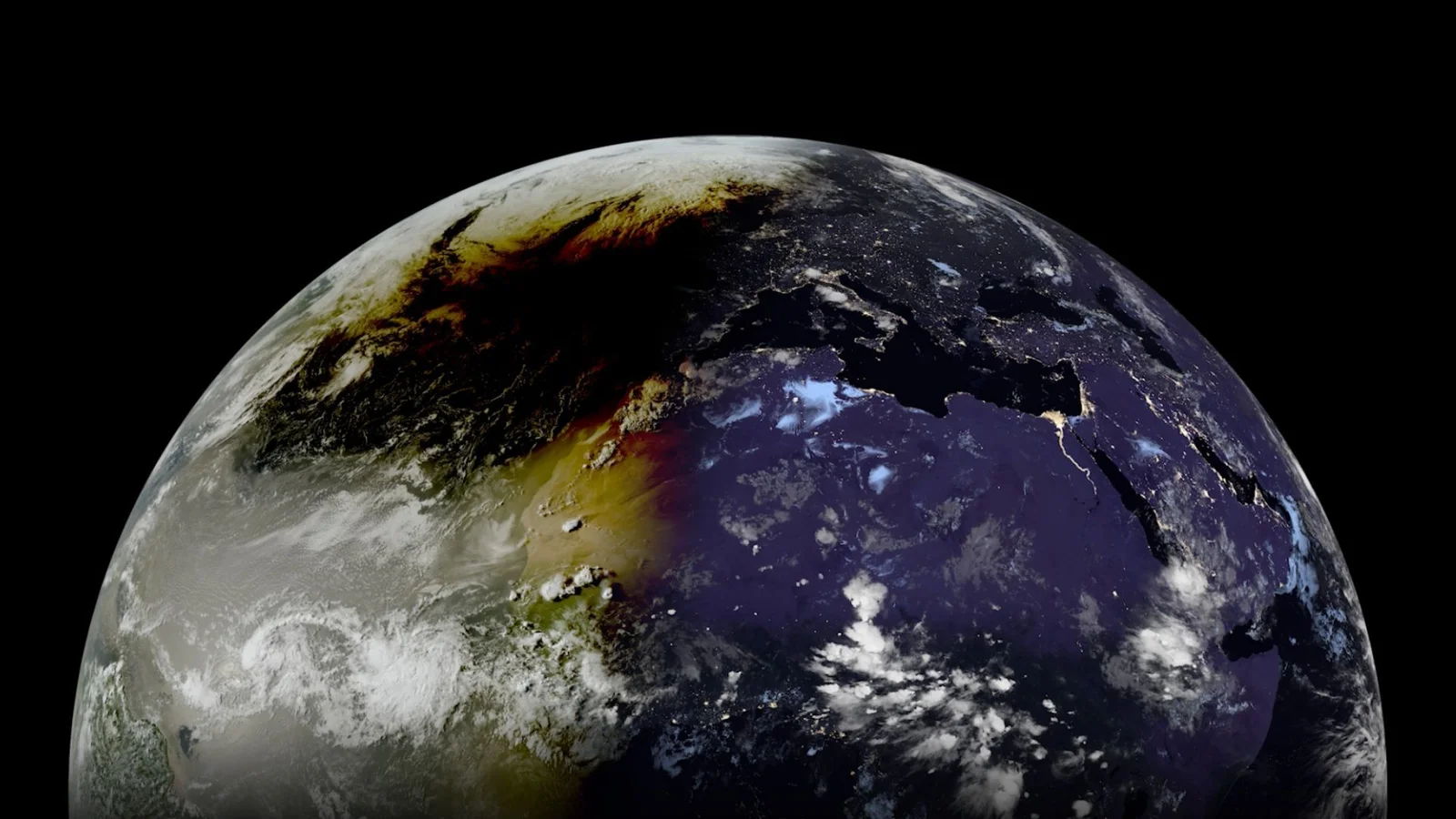 Orbital Echoes: Aug. 12 Eclipse Captured from Space
