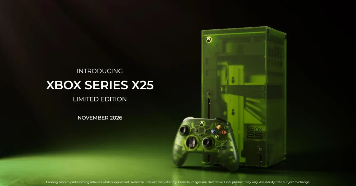 Xbox Series X25 Limited Edition: A Translucent Green Nod to 25 Years