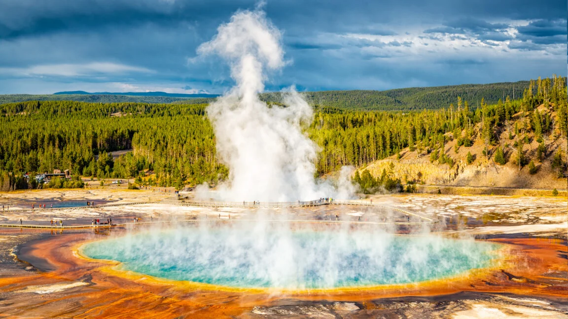 Ancient plate stresses, not a plume, power Yellowstone