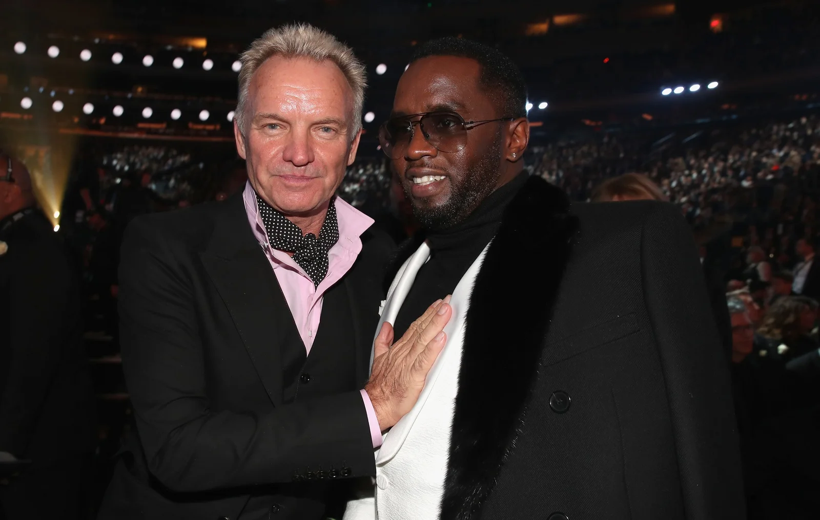 Diddy clarifies joke about paying Sting $5K a day for sample.