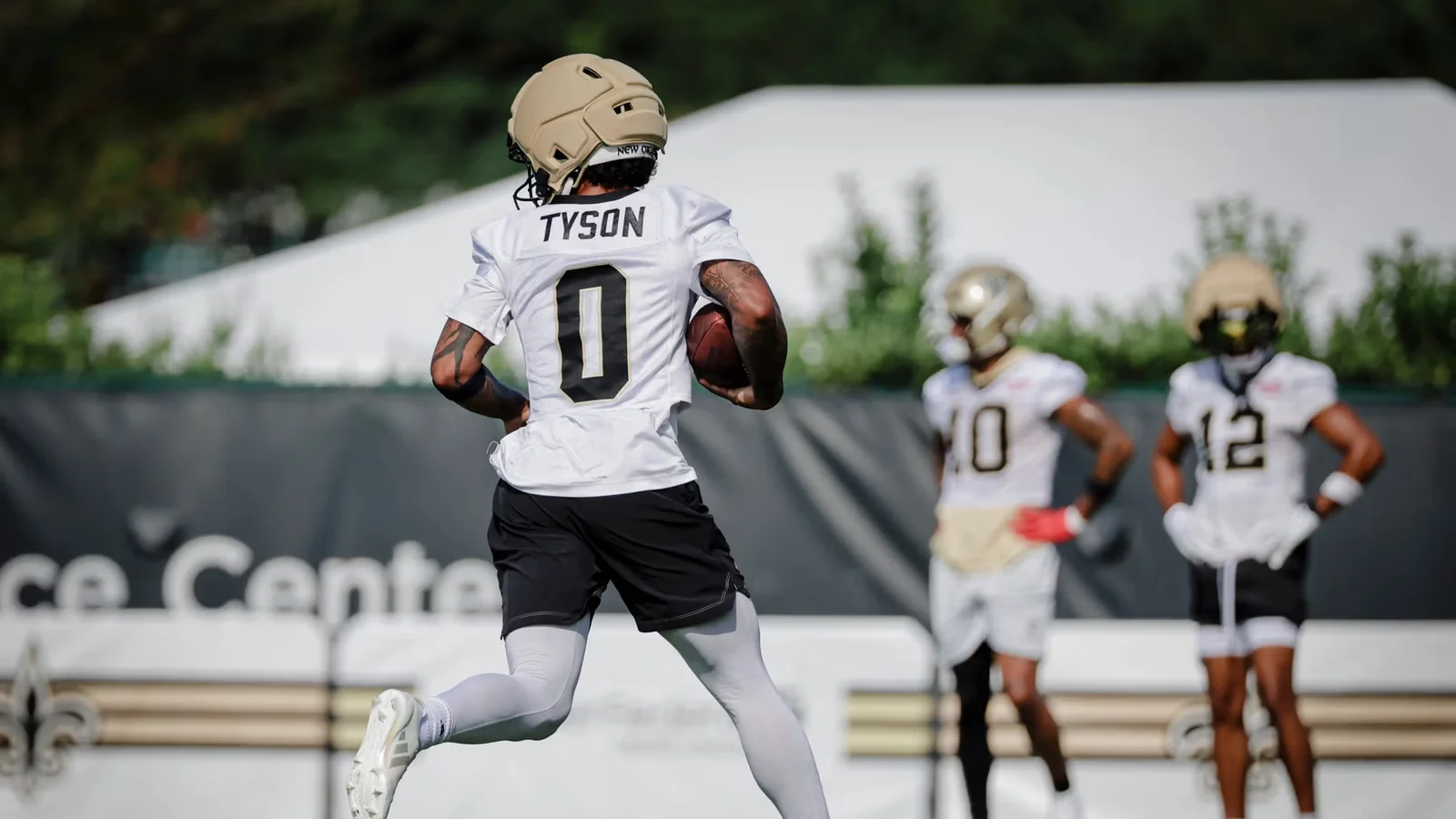Tyson Debuts as Saints Kick Off Camp Day 1