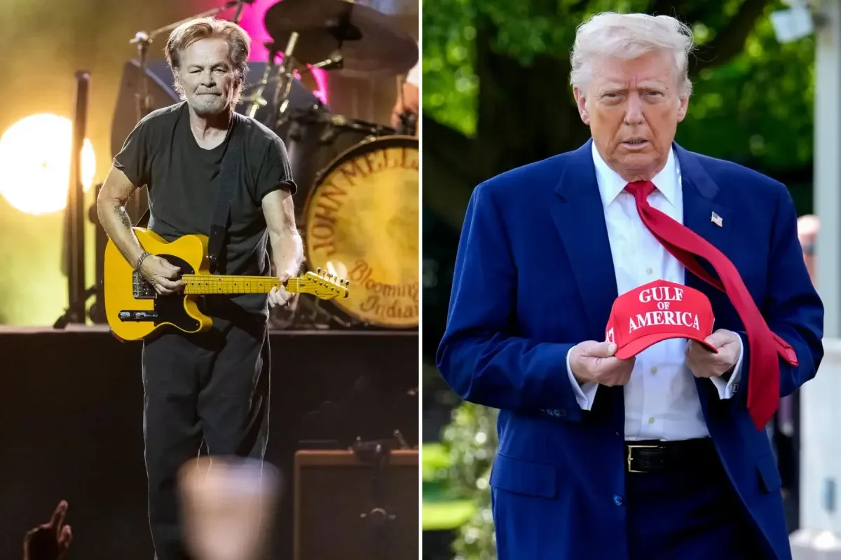 Mellencamp's Gulf of America jab draws White House rebuke during concert