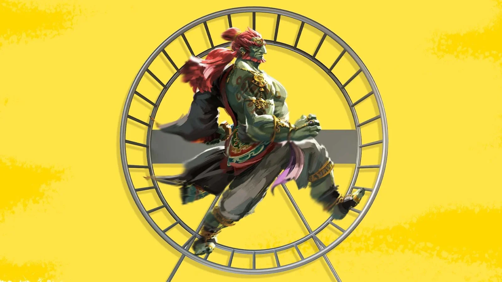 Ganondorf's Perpetual Spin: A Hamster-Wheel Zelda Build Takes Over the Internet