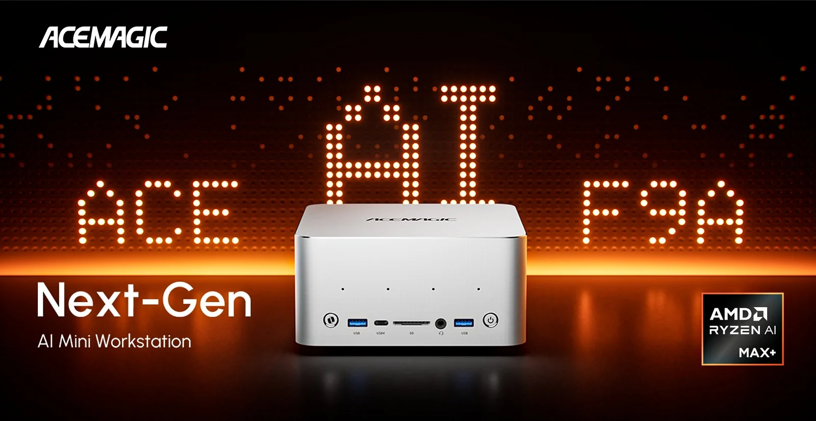 ACEMAGIC F9A Mini Workstation Delivers Ryzen AI MAX+ 495, 192 GB RAM and 131 TOPS for Local AI