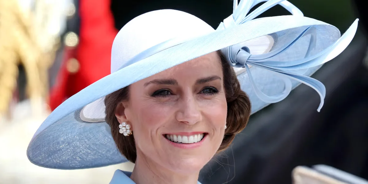 Kate Channels Diana in Pale Blue Catherine Walker at Trooping 2026