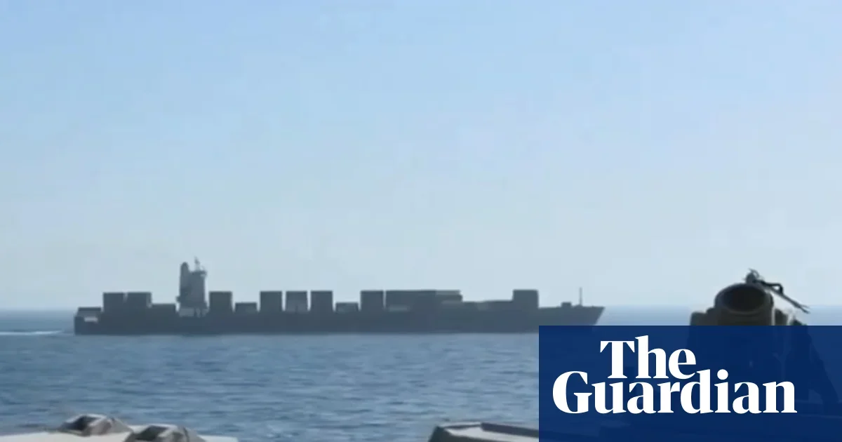 US Navy halts Iranian-flagged ship attempting to slip past Hormuz blockade