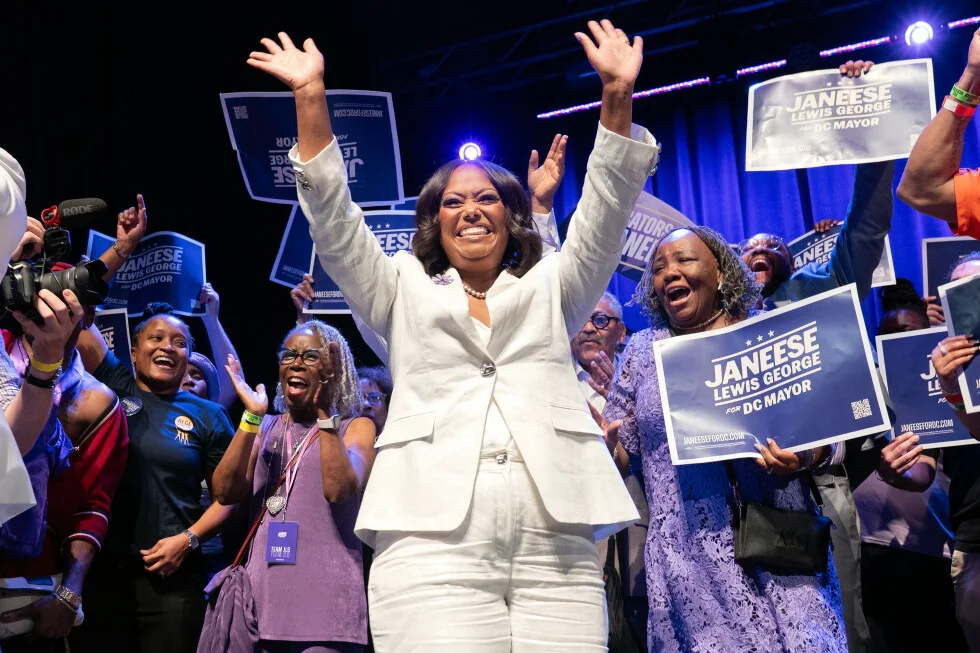 Janeese Lewis George Wins DC Mayor Primary in Ranked-Choice Election