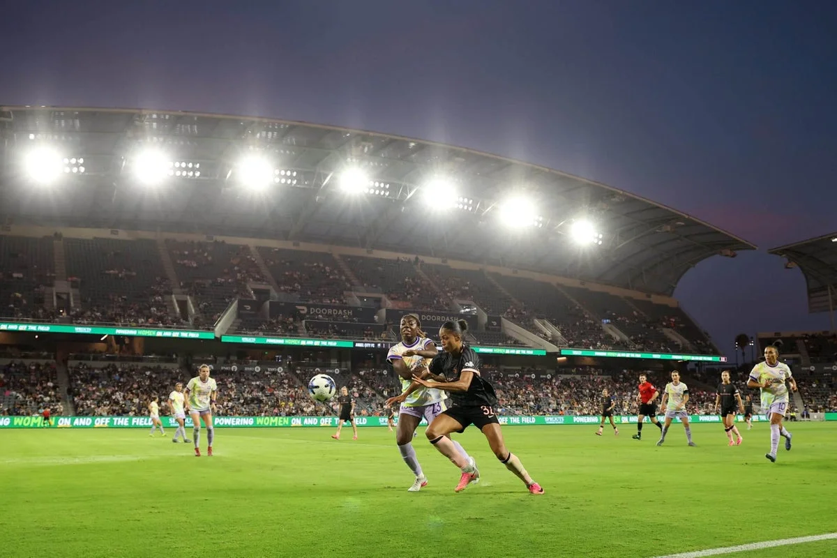 Fireworks misfire at Angel City FC game sends debris into stands