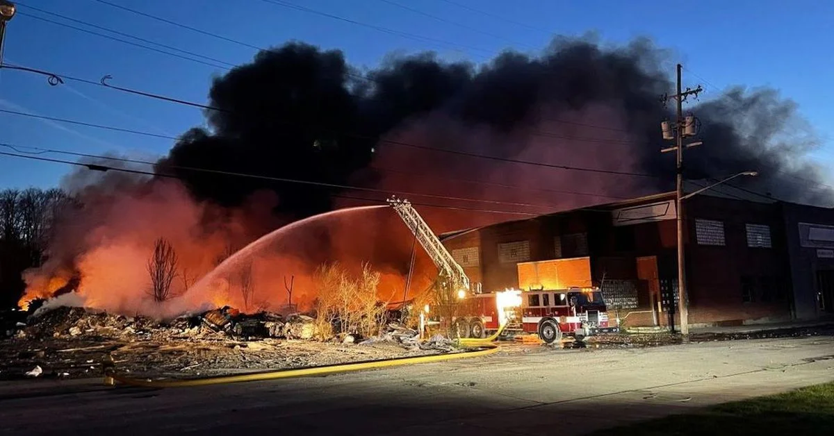 Plastic Recycling Fires Highlight Pollution and Safety Concerns.