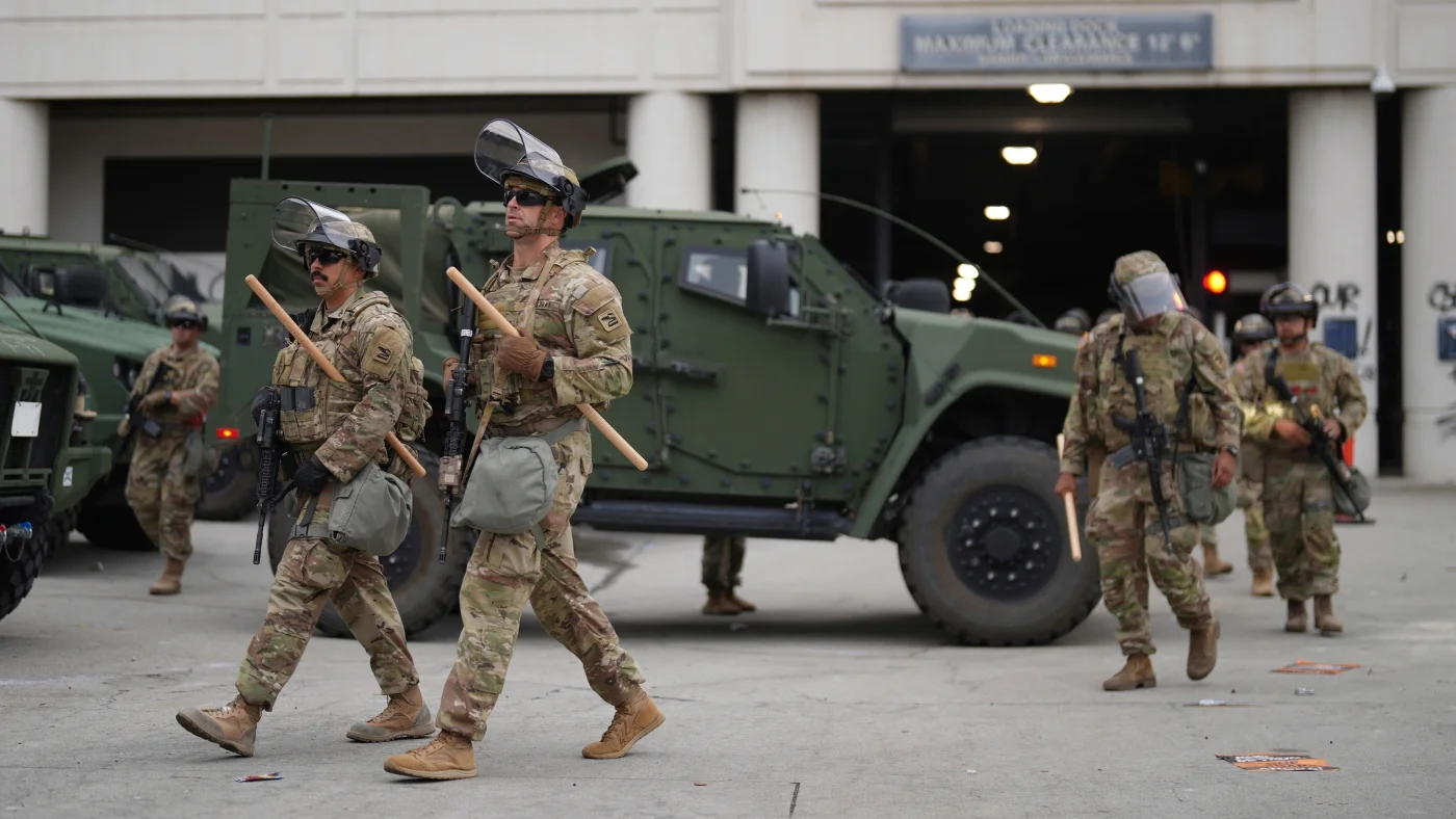Trump Deploys National Guard to LA Amid Immigration Raid Protests
