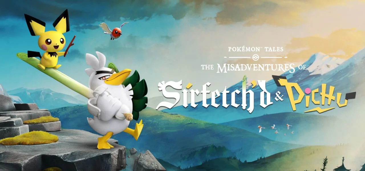 Aardman Partners with Pokémon for Galar-Set Tales: Sirfetch’d & Pichu