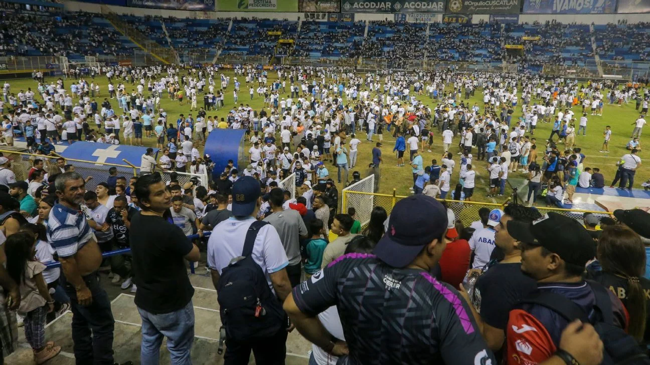 Deadly Stampede at El Salvador Soccer Stadium Claims Lives of Dozens