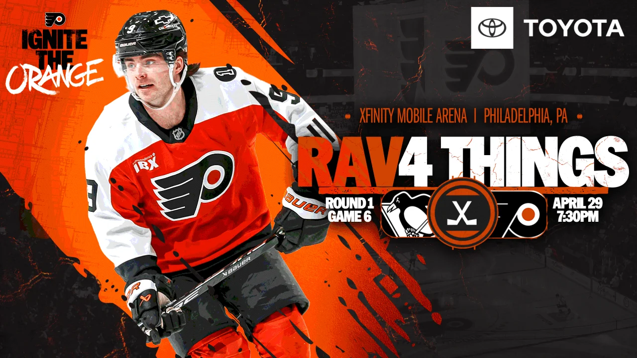 Flyers Seek to Clinch Series in Game Six vs. Penguins