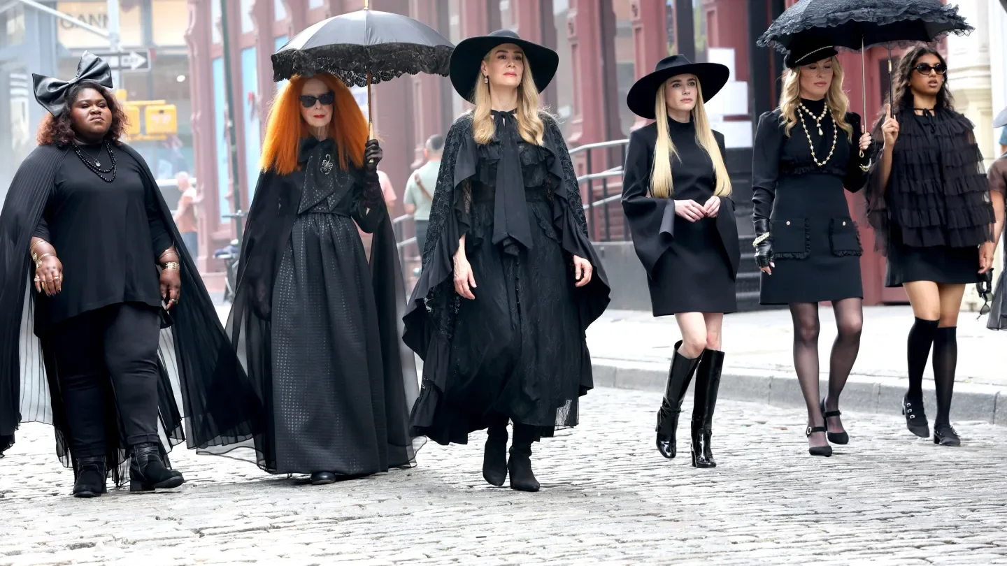 Murphy Reunites the AHS Cast, Addresses Ariana Grande Exit and Glee Buzz