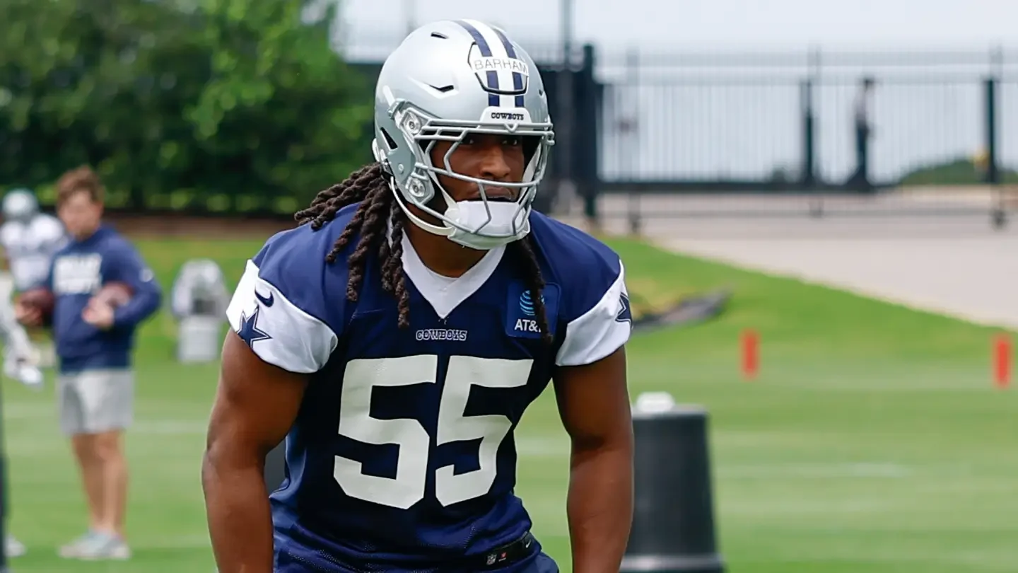 Barham Leads Cowboys' Rookie Show at Oxnard Training Camp